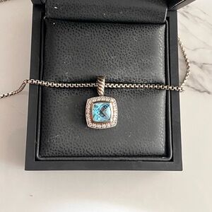 David Yurman Petite Albion Pendant Necklace 7mm